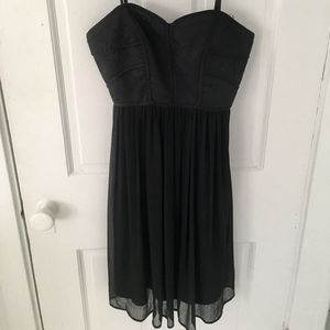 ONLY WORN ONCE: Max & Cleo Black Strapless Dress